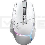 Мышь Logitech G502 X Plus белый оптическая 25600dpi беспров. USB 13but (910-006173), фото 1