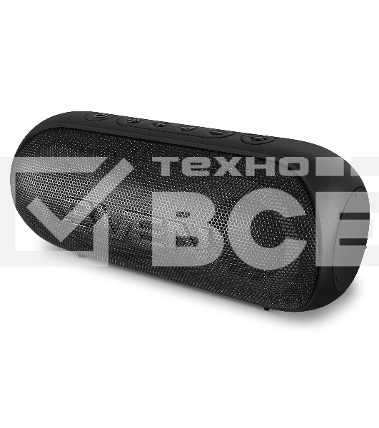 Портативная акустика Sven PS-165, черный (16 Вт, Waterproof (IPx6), TWS, Bluetooth, microSD, 3000мА*ч)