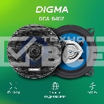 Колонки автомобильные Digma DCA-B402 160Вт 90дБ 4Ом 10см (4дюйм) (ком.:2кол.) коаксиальные двухполосные, фото13
