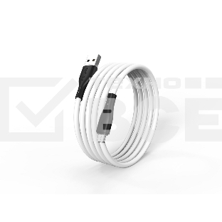 Кабель Smartbuy (iK-12-S21bw) S21 MicroUSB белый, 2.4 А, сил., 1 м