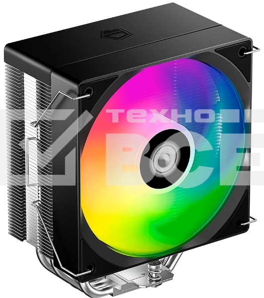 Кулер для процессора ID-COOLING SE-214-XT V2 ARGB LGA1851/1700/1200/115X/AM5/AM4 (16шт/кор, TDP 200W, PWM, 4 тепл.трубки прямого контакта, FAN 120мм, Addressable RGB LED) RET