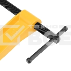 Струбцина Denzel G-образная, усиленная, 200 мм, фото2