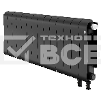 Радиатор биметаллический Royal Thermo Infinity 300 Noir Sable VR80 - 14 секц., фото 1