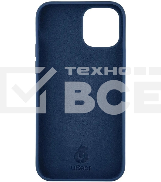 Чехол (клип-кейс) UBEAR Touch Case, для Apple iPhone 12 mini, темно-синий cs61db54th-i20