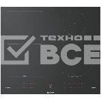 Варочная панель Gorenje, 60 см, индукция, 4 зоны нагрева, слайдерное управление, таймер, функция Bridge, функция PowerBoost, автопрограммы, автоопределение посуды, StableHeat, Wi-Fi, защита от детей, черный, фото 1