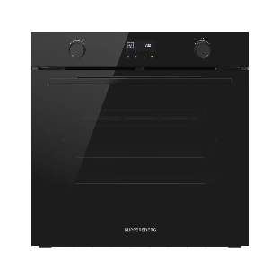 Духовой шкаф Kuppersberg, High-Tech, 72 л, дисплей, поворотное/сенсорное управление, таймер, макс. температура 280 градусов, 11 режимов, гриль, разморозка, гидролизная очистка, телескопические направляющие (на 1 уровень), энергоэффективность А+, черный