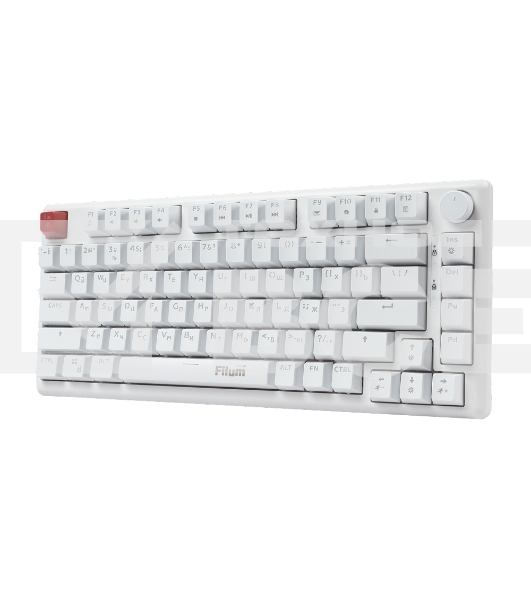 Клавиатура Filum FL-GKBM15 проводная, USB Type-C, белый