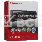 Автомагнитола Pioneer MVH-85UB, 1 DIN, USB Type-A, AUX, съёмная панель, фото3