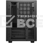 Корпус DeepCool CH260 Wood, Micro-Tower, чёрный, фото4