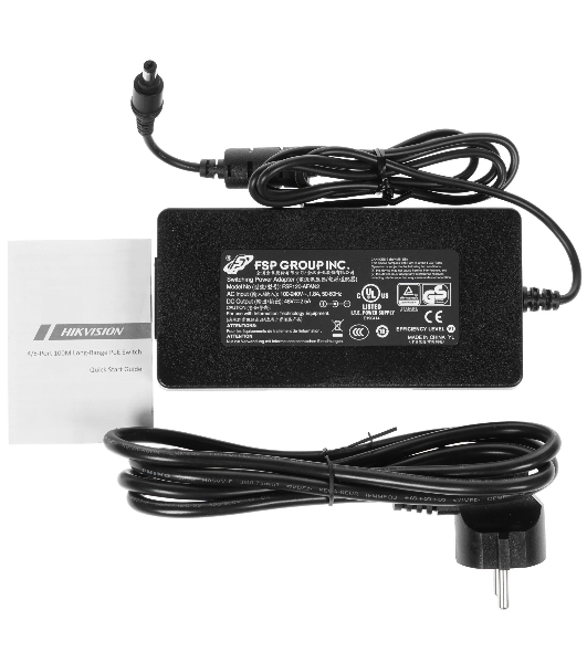 Коммутатор Hikvision DS-3E0109P-E(C), 8×100 Мбит/с PoE + 1×100 Мбит/с, неуправляемый