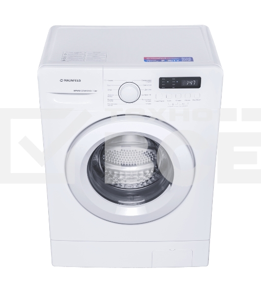 Стиральная машина Maunfeld MFWM127WH051D белый, загрузка  фронтальная 7 кг, 1200 об/мин., класс: А+++