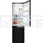 Холодильник Atlant ХМ-4624-151 черный металлик двухкамерный 228/119л морозилка снизу, фото10