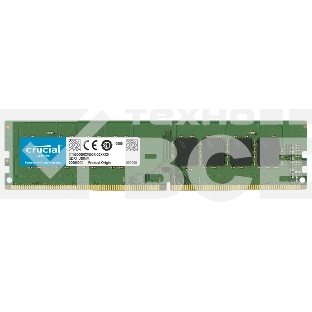 Оперативная память Crucial, DDR4, 16GB (1x16 GB), 3200 MHz, CL19