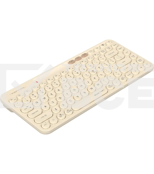 Клавиатура A4Tech Fstyler FBK36C AS беспроводная, USB, Bluetooth/Радиоканал, бежевый