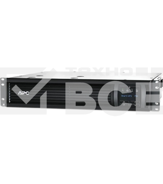 Источник бесперебойного питания APC Smart-UPS SMT750RMI2UC 500Вт 750ВА черный