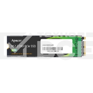 Накопитель SSD Apacer 2TB, PCIe 4.0 x4, M.2 2280, NVMe, R/W 5000/4400, с радиатором