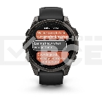Смарт-часы Garmin Fenix 8 AMOLED Sapphire угольно-черный DLC, черный 47мм, фото10