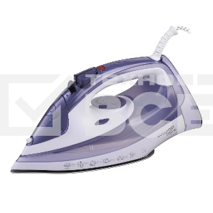 Утюг Coolfort CF-3409 3000Вт сиреневый/белый