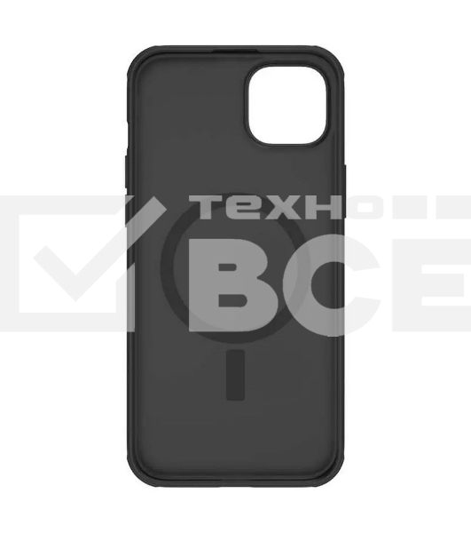 Чехол Super Frosted Shield Pro Magnetic Case, черный, (AP IP15 Plus)