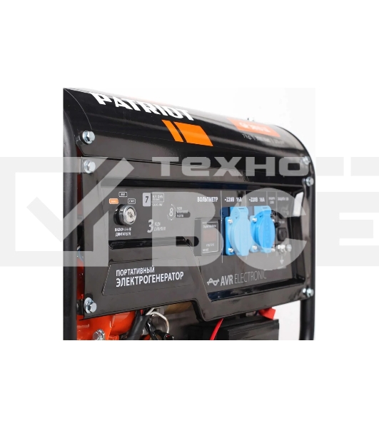 Электрогенератор бензиновый Patriot GP 3810LE, 3 кВт, 67 дБ, 49 кг