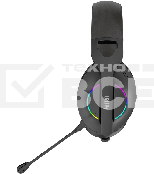 Гарнитура игровая Acer OHR400 черный для компьютера/мобильных устройств мониторные