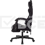 Кресло игровое Zombie Shadow черный Neo Black с подголов. крестов. пластик подст.для ног пластик черный, фото21