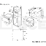 Духовой шкаф электрический HOMsair OEH6010BK2 чёрный, фото10
