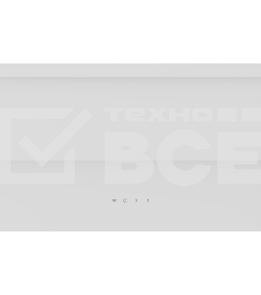 Вытяжка наклонная Beko BHCA69642WH серый, 60 см, 600 куб. м/ч, 69 дБ