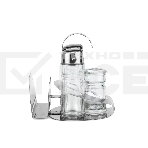 Набор для специй LARA LR08-02 4 предм: солонка, перечница х40 мл, подставка для зубочисток, салфетница, фото3