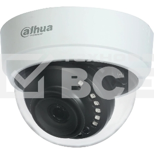 Камера видеонаблюдения аналоговая Dahua DH-HAC-D1A21P-0280B 2.8-2.8мм цв.