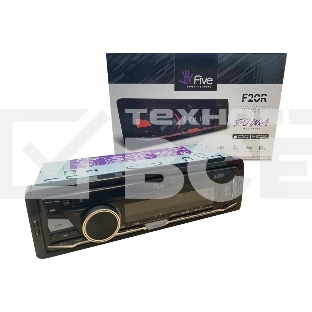 Автомагнитола FIVE F-20R красный