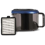 Пылесос Vitek VT-1842 черный/синий, 400/1400 Вт, уборка сухая, пылесборник контейнер 2.5 л, фото4