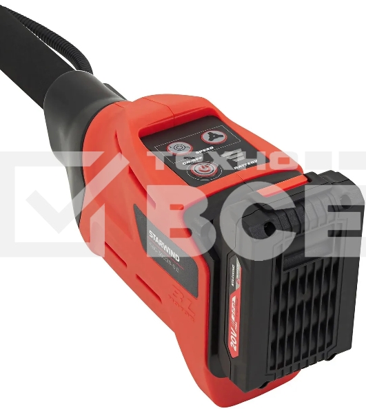 Триммер электрический Starwind SBG-300.20-0.0 аккум. разбор.штан. реж.эл.:леска/нож