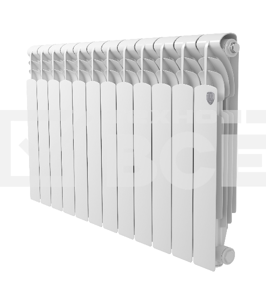 Радиатор алюминиевый Royal Thermo Revolution A 500 - 12 секц.