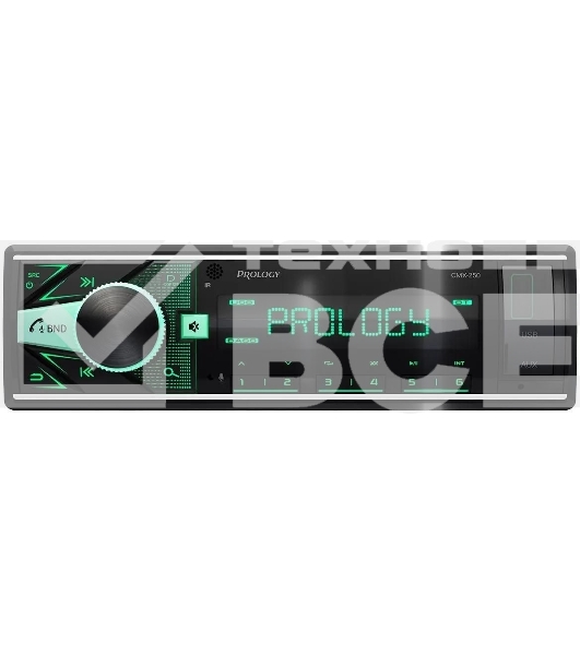 Автомагнитола Prology CMX-250 1DIN 4x55Вт