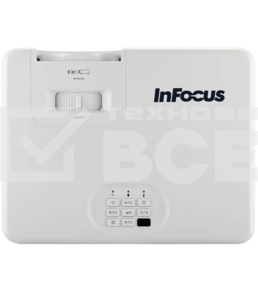 Лазерный проектор InFocus [IN1008SL] DLP, FullHD, 4500 lm, 3 500 000:1, 1.481.62:1, HDMI x2 (1.4, 2.0), VGA in/out x1, RS232 x1, Audio out, USB-A x1 (питание), 1х15w, 2,9 кг, белый