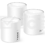 Бесшовный Mesh роутер TP-Link Deco X50(3-Pack) AX3000 10/100/1000BASE-TX (упак.:3шт), фото 1