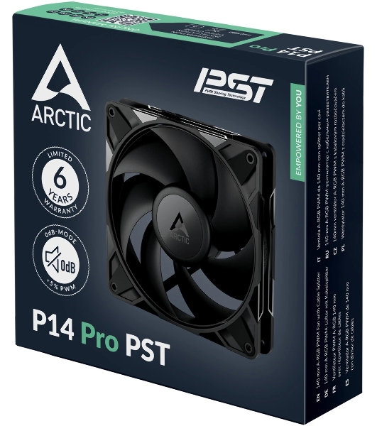 Вентилятор корпусной ARCTIC P14 Pro PST - retail (ACFAN00314A) 