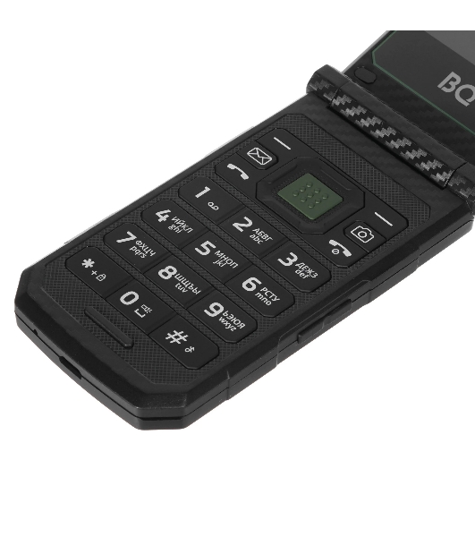 Мобильный телефон BQ 2822 Dragon черный/зеленый