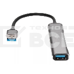 Переходник USB 3.0 -->USB3.0+3 USB2.0, Aluminum Shell, 0.2м Telecom <TA308U>, фото9