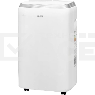 Кондиционер мобильный Ballu BPHS-11H 11000 BTU, 25 м², 45 дБ, охлаждение, обогрев, осушение, белый