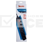 Сетевой фильтр Buro 600SH-16-5-B 5м (6 розеток) черный (коробка), фото11