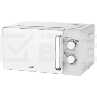 Микроволновая печь JVC JK-MW149M белый, 20 л, 700 Вт, переключатели - поворотный механизм