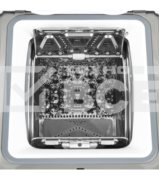 Стиральная машина Maunfeld SILVER MFWM127ISSL серебристый, загрузка вертикальная 7 кг, 1200 об/мин., класс: А+++