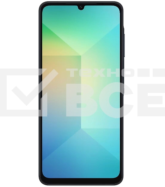 Смартфон Samsung Galaxy A06, 6/128Gb, черный