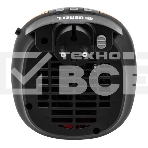 Тепловентилятор керамический Denzel DTFC-700 портативный, черный/желтый, 700 Вт, 10 м2, цифровой термостат, фото20