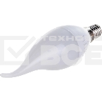 Лампа светодиодная SAFFIT SBC3707 (55055) 7 вт Е14 белый матовая свеча на ветру, фото3