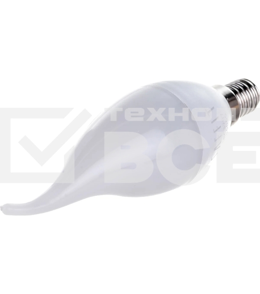 Лампа светодиодная SAFFIT SBC3707 (55055) 7 вт Е14 белый матовая свеча на ветру