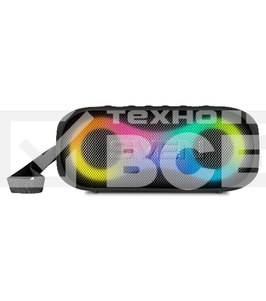 Портативная акустика Sven PS-165, черный (16 Вт, Waterproof (IPx6), TWS, Bluetooth, microSD, 3000мА*ч)