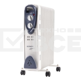 Масляный обогреватель ENGY EN-2211 Modern (11 секций) белый, 2500 Вт, 25 м2, термостат